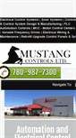 Mobile Screenshot of mustangcontrols.com